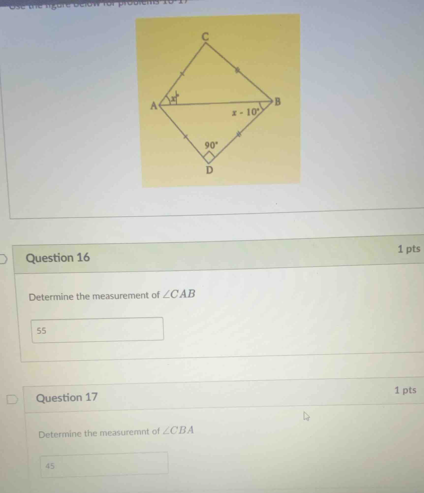 use the figure below for problems 16 - 17 question 16 1 pts determine t…
