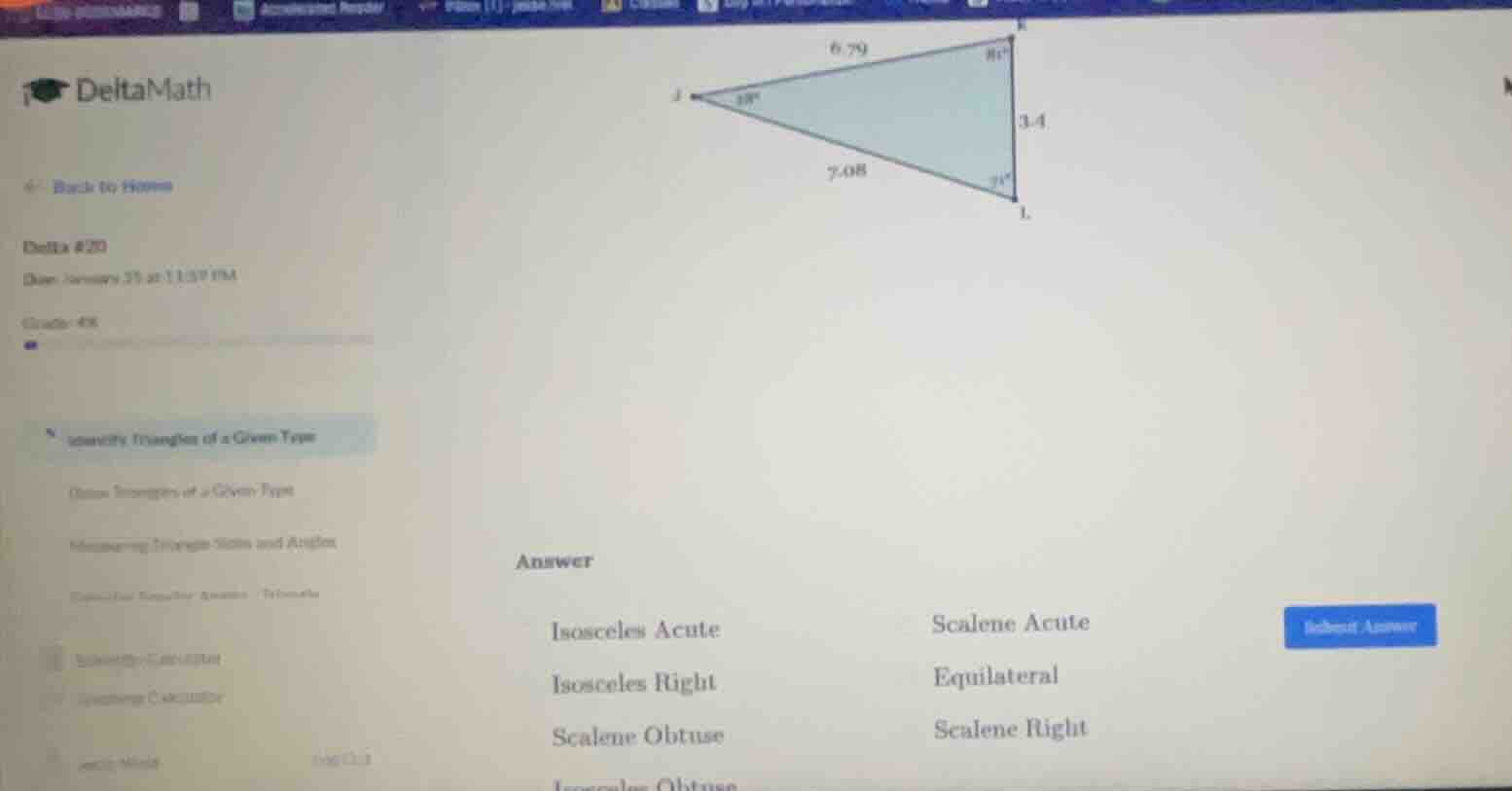 deltamath back to home delta #20 due january 25 at 11:39 pm grade: 0% i…