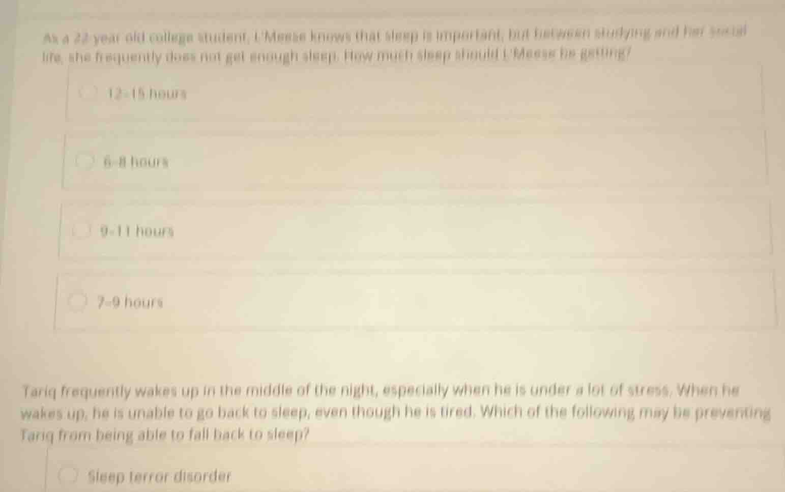 as a 22 year old college student, umonna knows that sleep is important,…