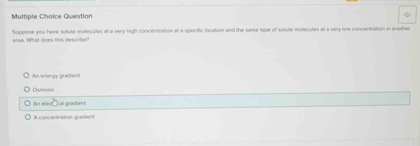 multiple choice question suppose you have solute molecules at a very hi…