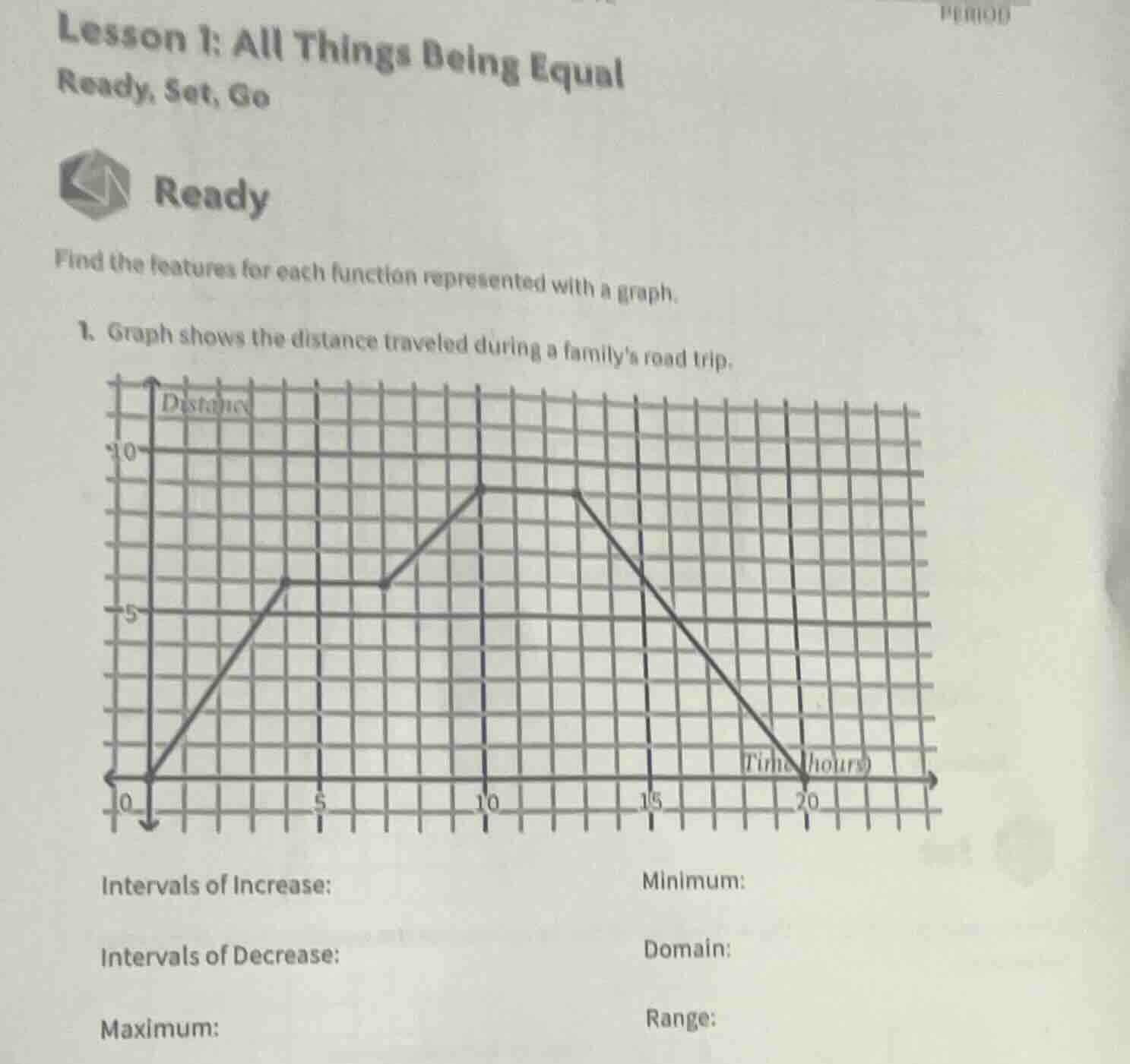 lesson 1: all things being equal ready, set, go ready find the features…