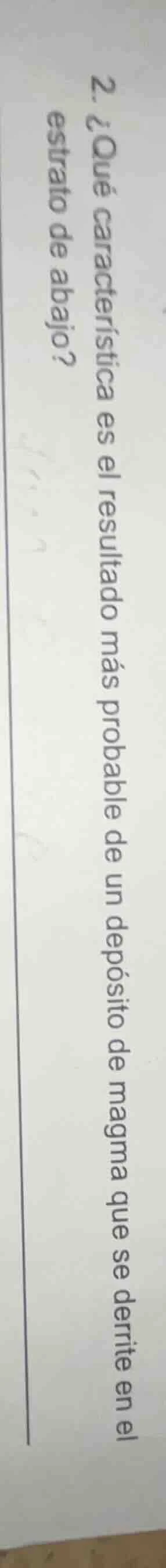 2. ¿qué característica es el resultado más probable de un depósito de m…