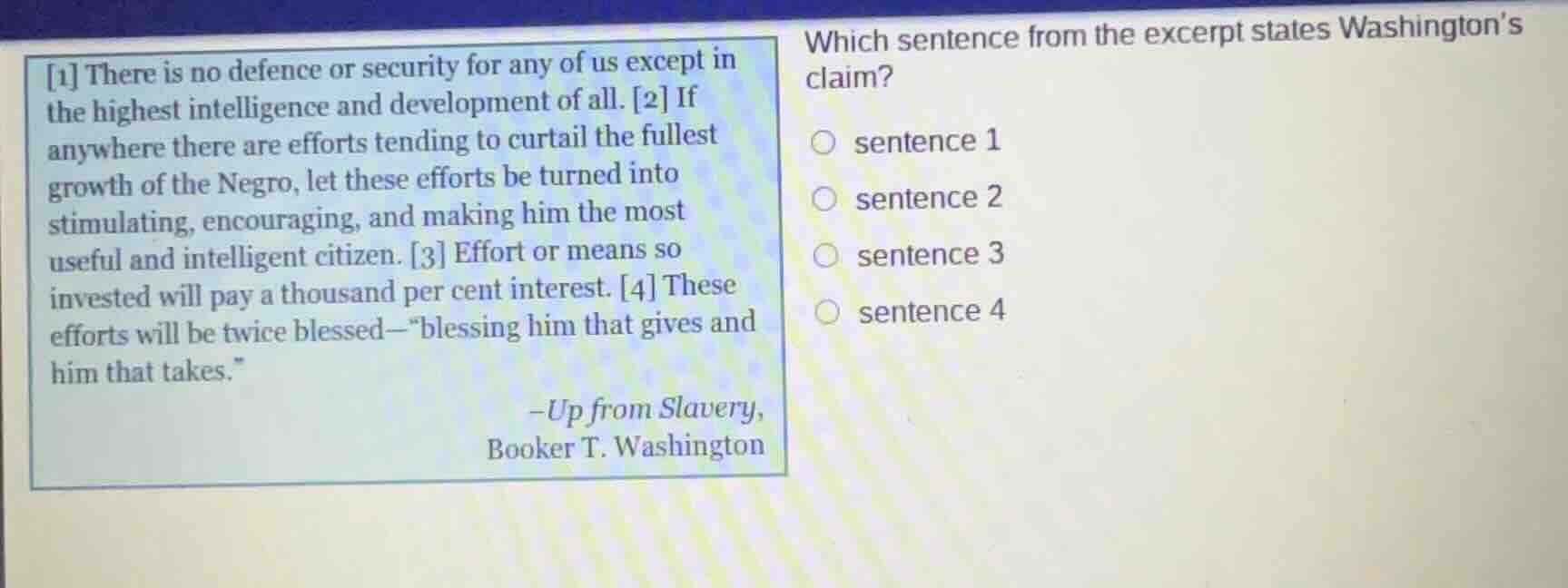 1 there is no defence or security for any of us except in the highest i…