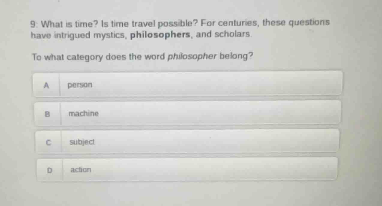 9: what is time? is time travel possible? for centuries, these question…