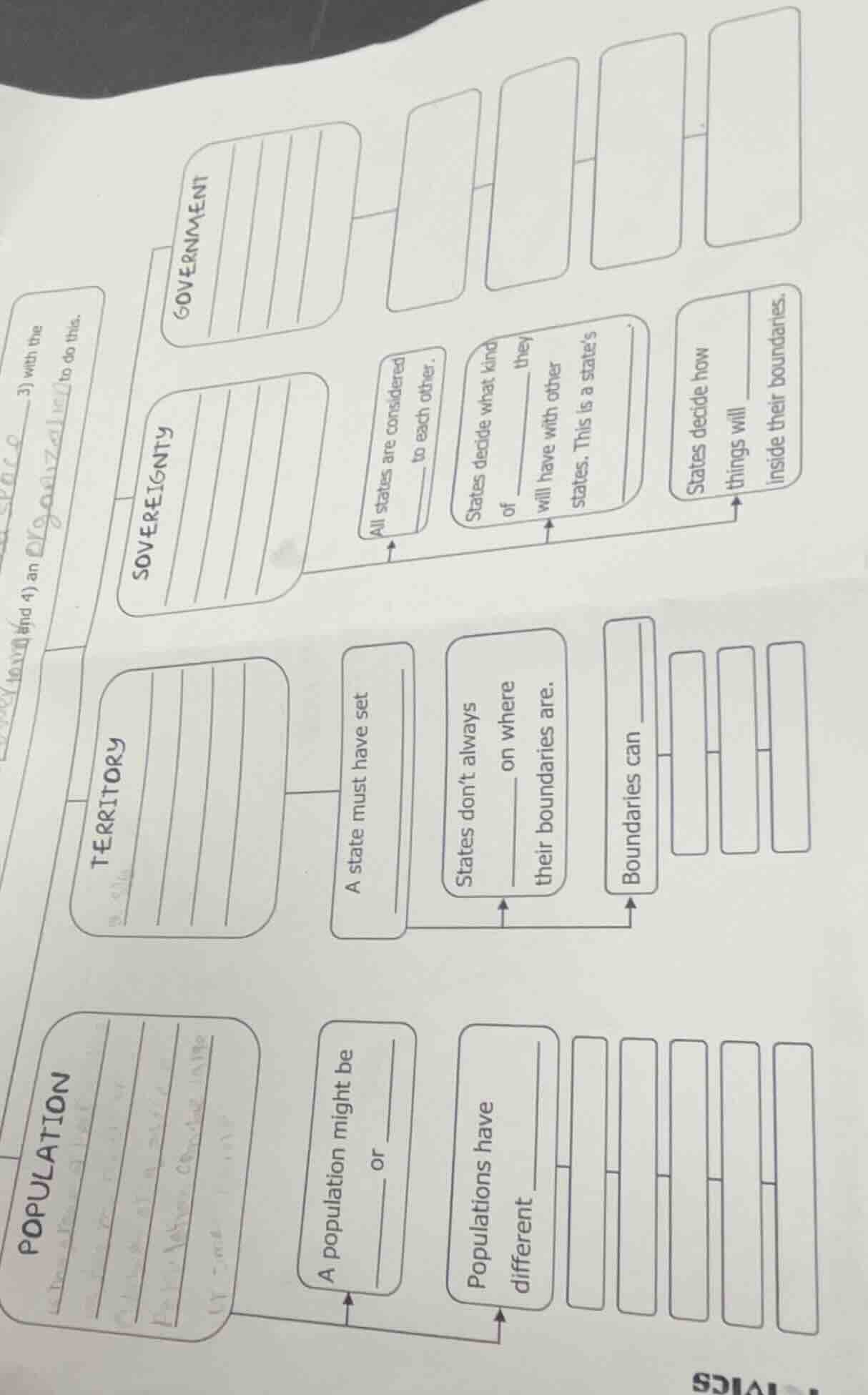 population a population might be ______ or ______ populations have diff…