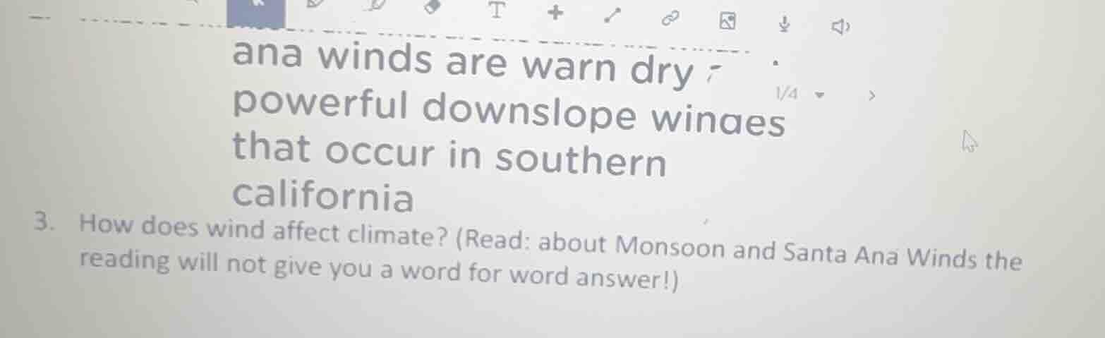 ana winds are warn dry powerful downslope windes that occur in southern…