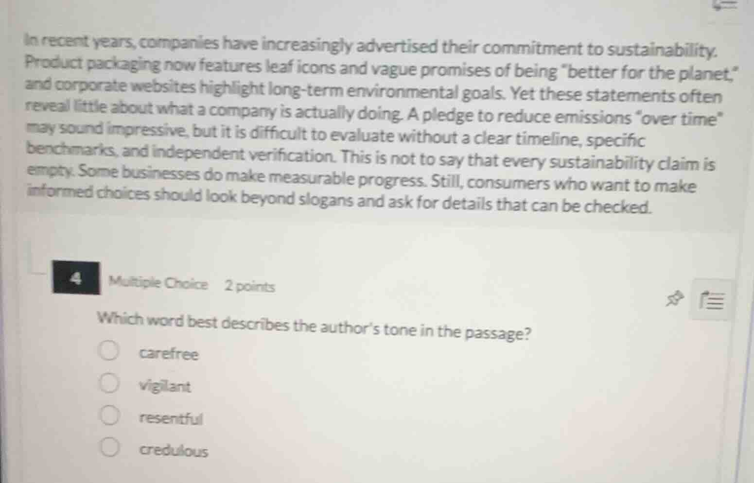 in recent years, companies have increasingly advertised their commitmen…