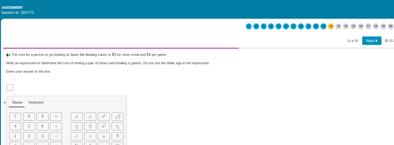 the cost for a person to go bowling at spare me bowling lanes is $5 for…