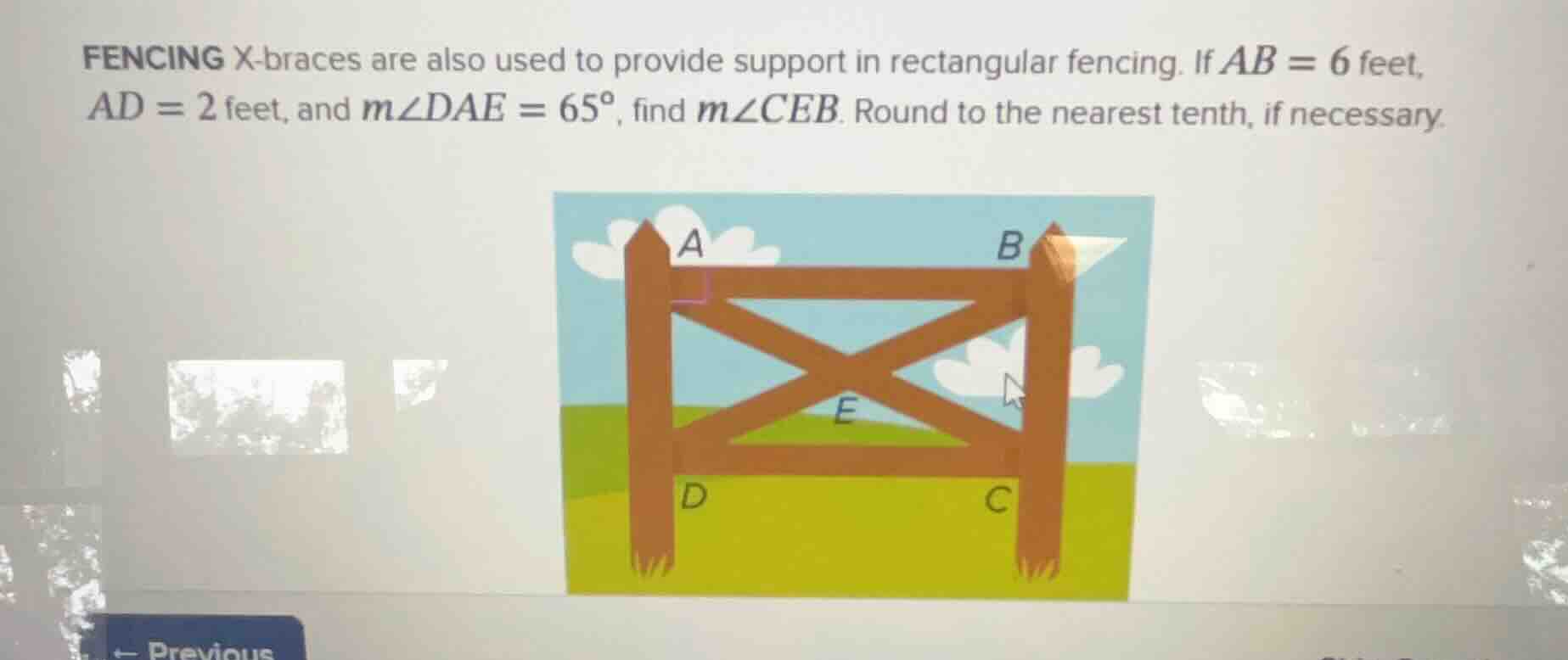 fencing x - braces are also used to provide support in rectangular fenc…