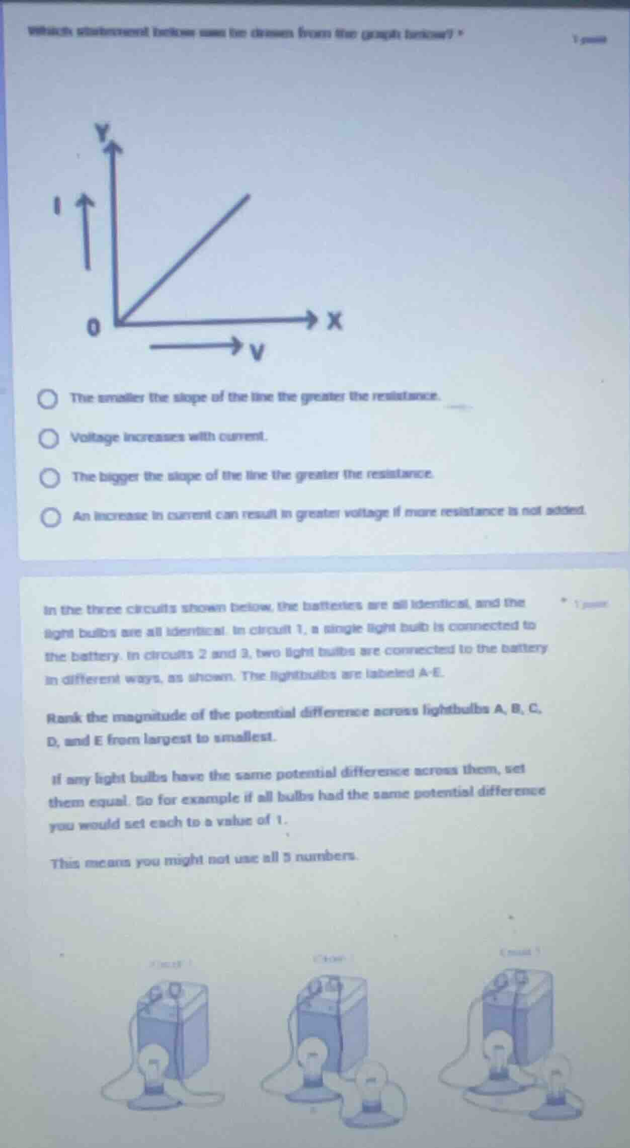 which statement below uses the choices from the graph below? the smalle…