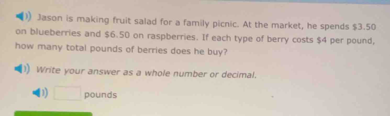 jason is making fruit salad for a family picnic. at the market, he spen…
