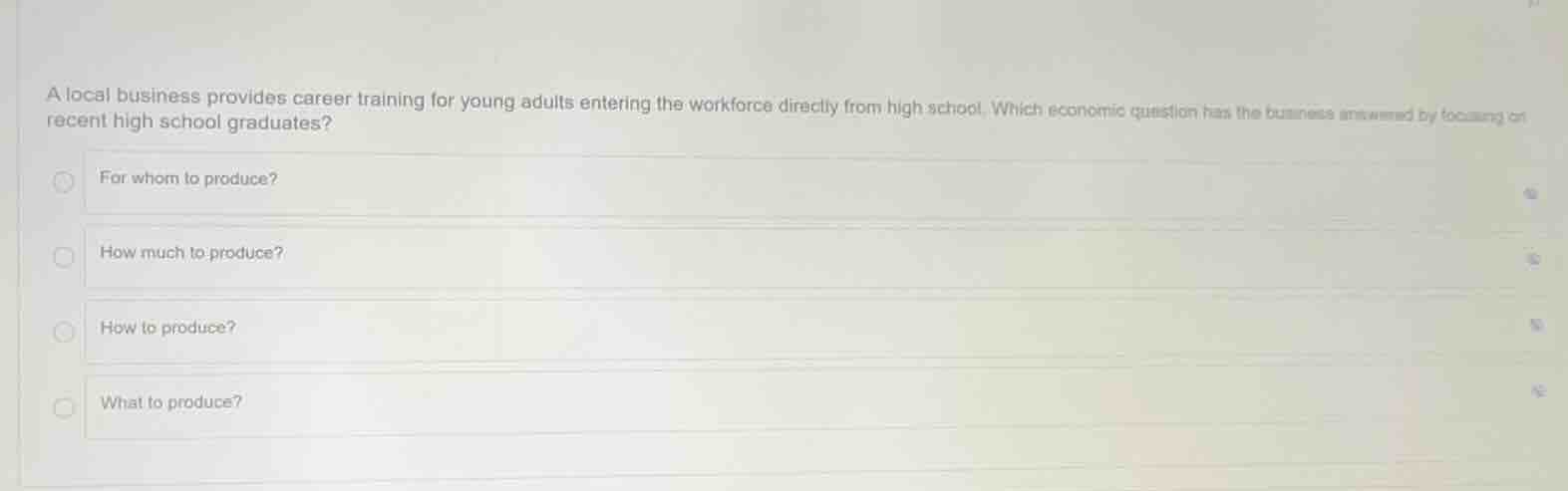 a local business provides career training for young adults entering the…