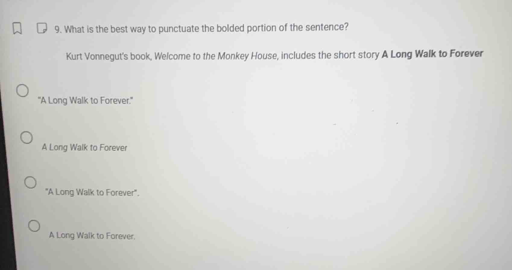 9. what is the best way to punctuate the bolded portion of the sentence…