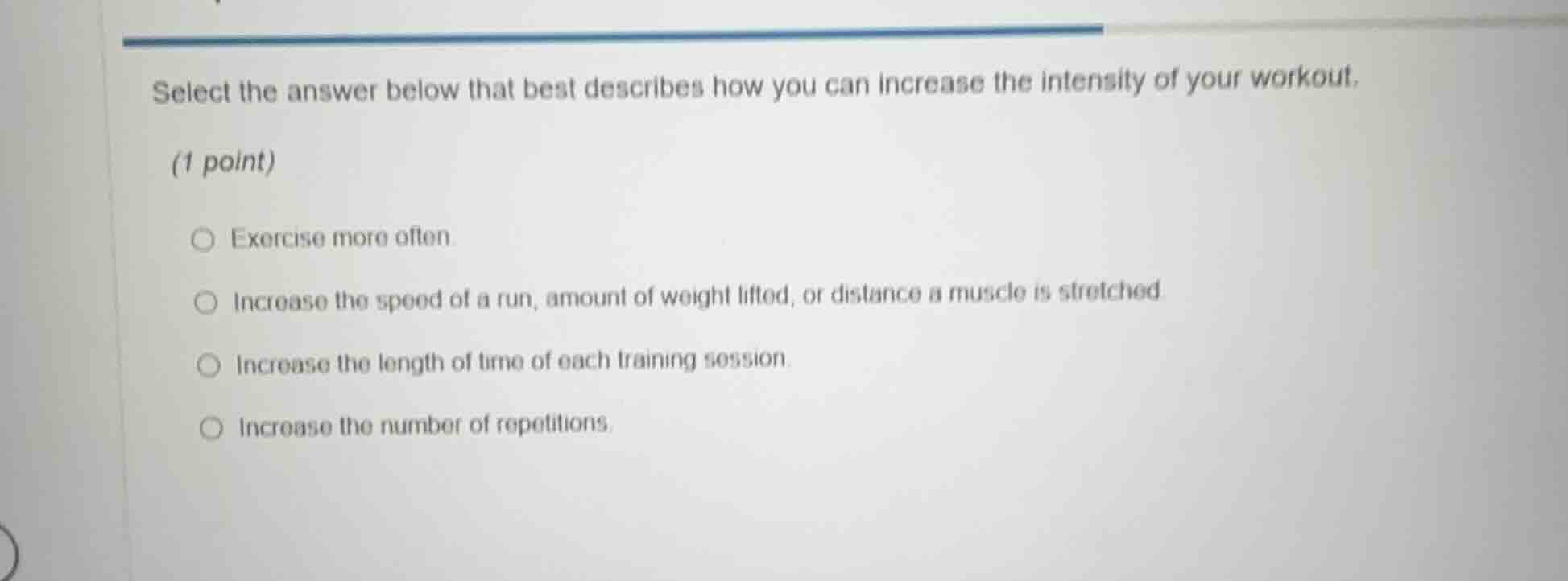 select the answer below that best describes how you can increase the in…