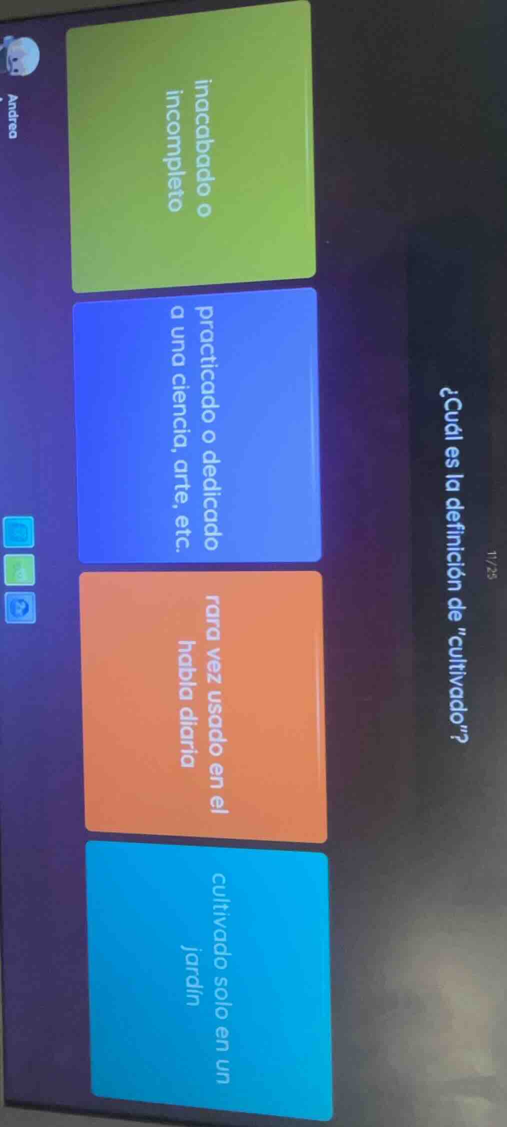 ¿cuál es la definición de \cultivado\? inacabado o incompleto practicad…