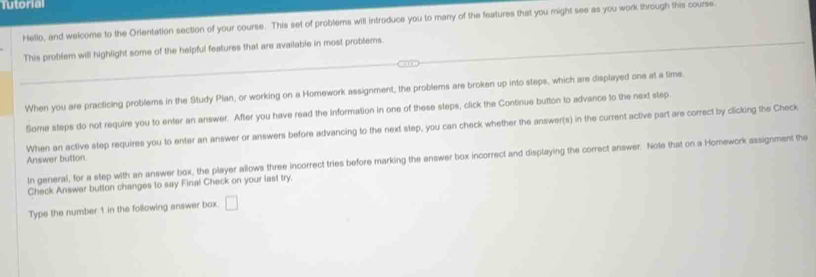 hello, and welcome to the orientation section of your course. this set …