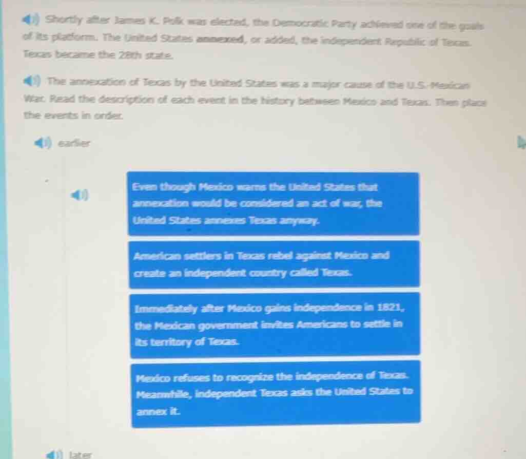 shortly after james k. polk was elected, the democratic party achieved …