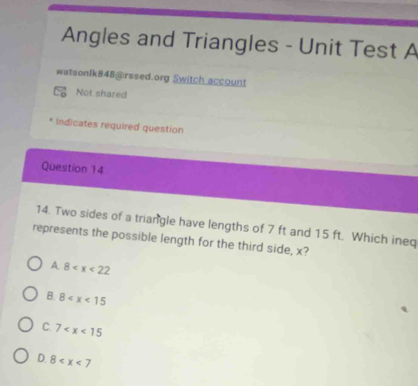 angles and triangles - unit test a watsonlk848@rs sed.org switch accoun…