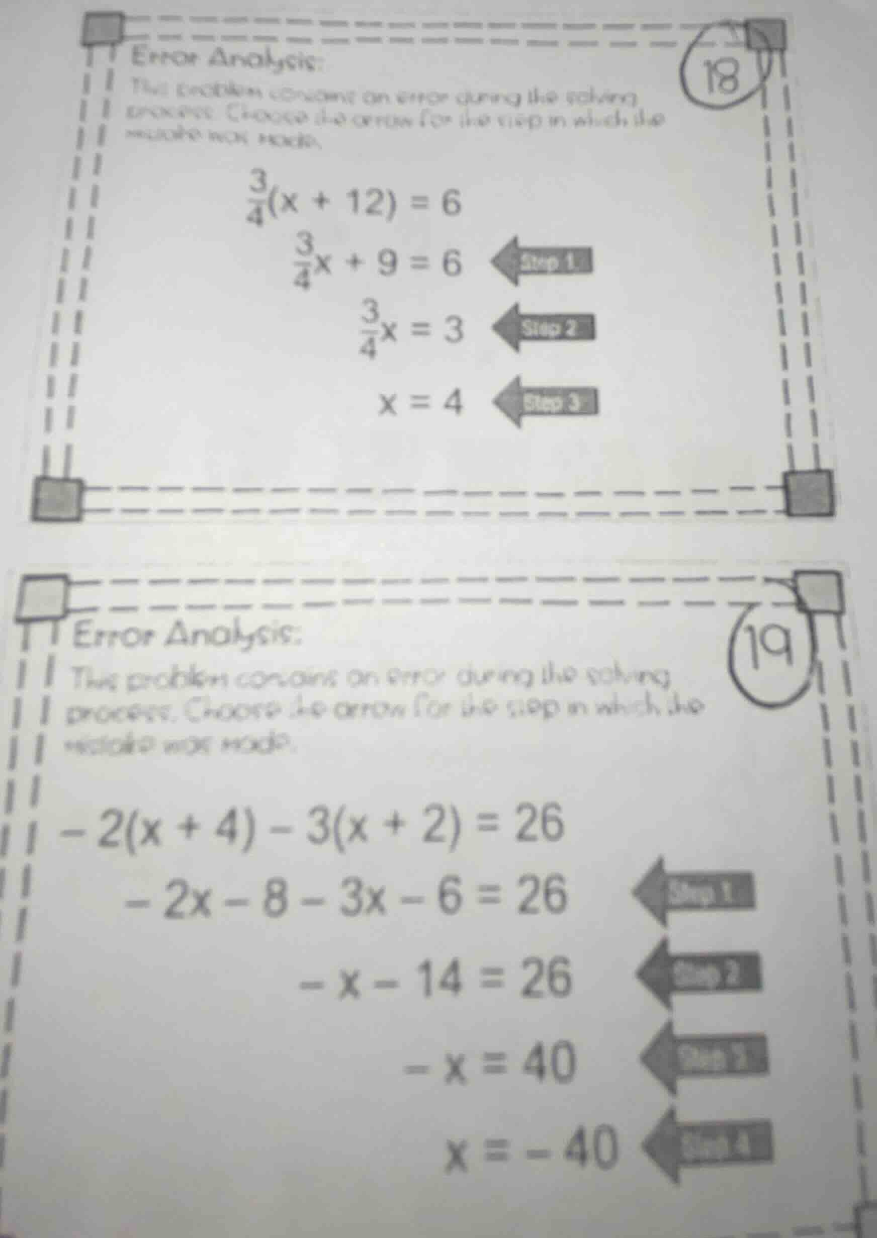 error analysis: this problem contains an error during the solving proce…