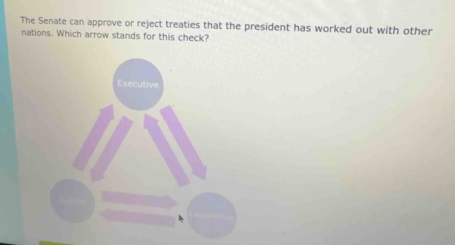 the senate can approve or reject treaties that the president has worked…