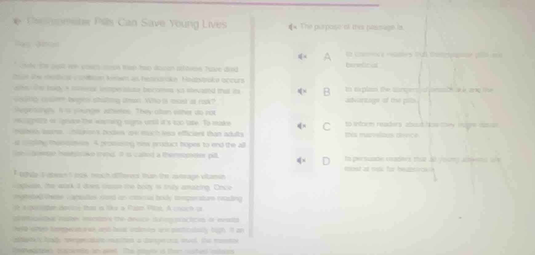 thermometer pills can save young lives<br>mary quinlan<br>1. over the p…