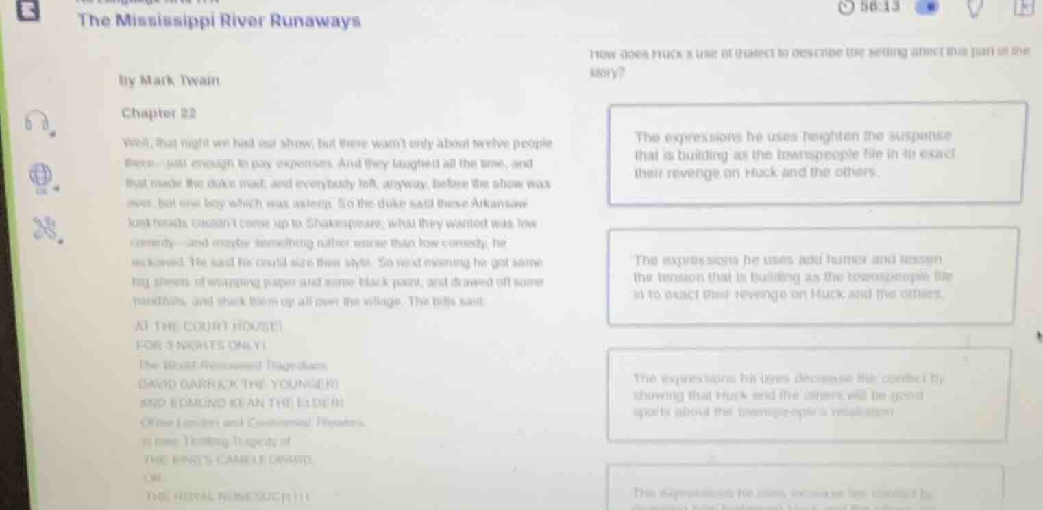 the mississippi river runaways by mark twain chapter 22 well, that nigh…