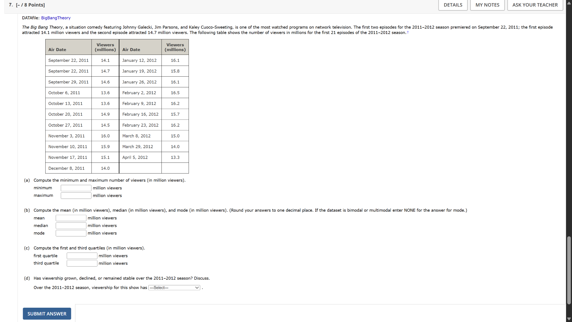 datafile: bigbangtheory the big bang theory, a situation comedy featuri…