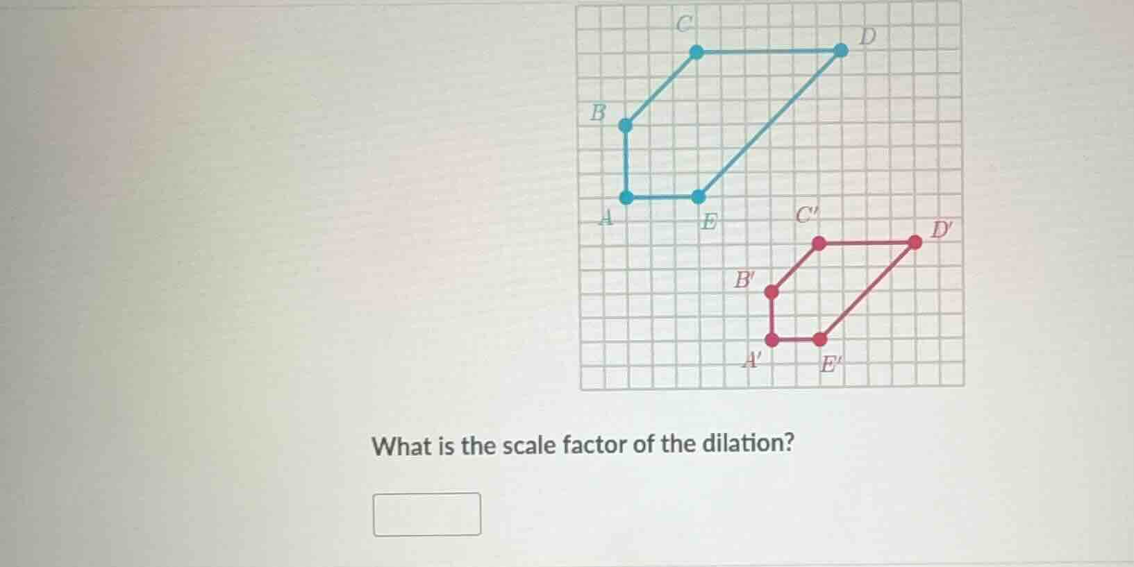 what is the scale factor of the dilation?