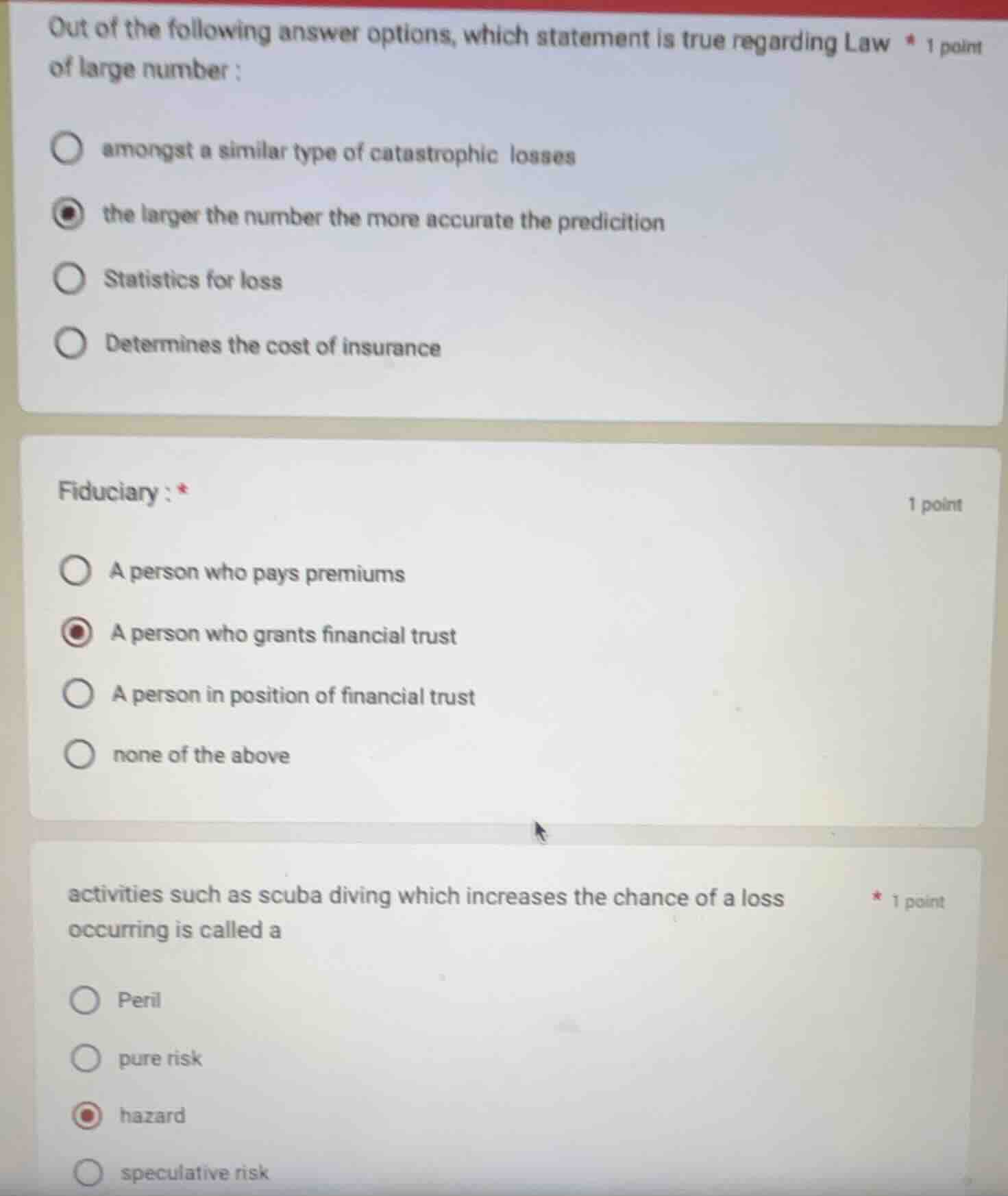 out of the following answer options, which statement is true regarding …