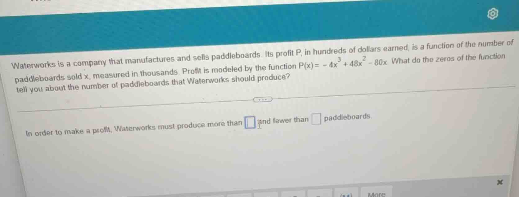 waterworks is a company that manufactures and sells paddleboards. its p…