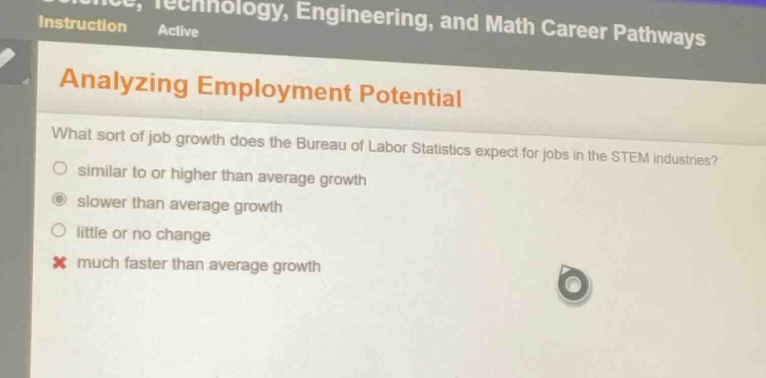analyzing employment potential what sort of job growth does the bureau …