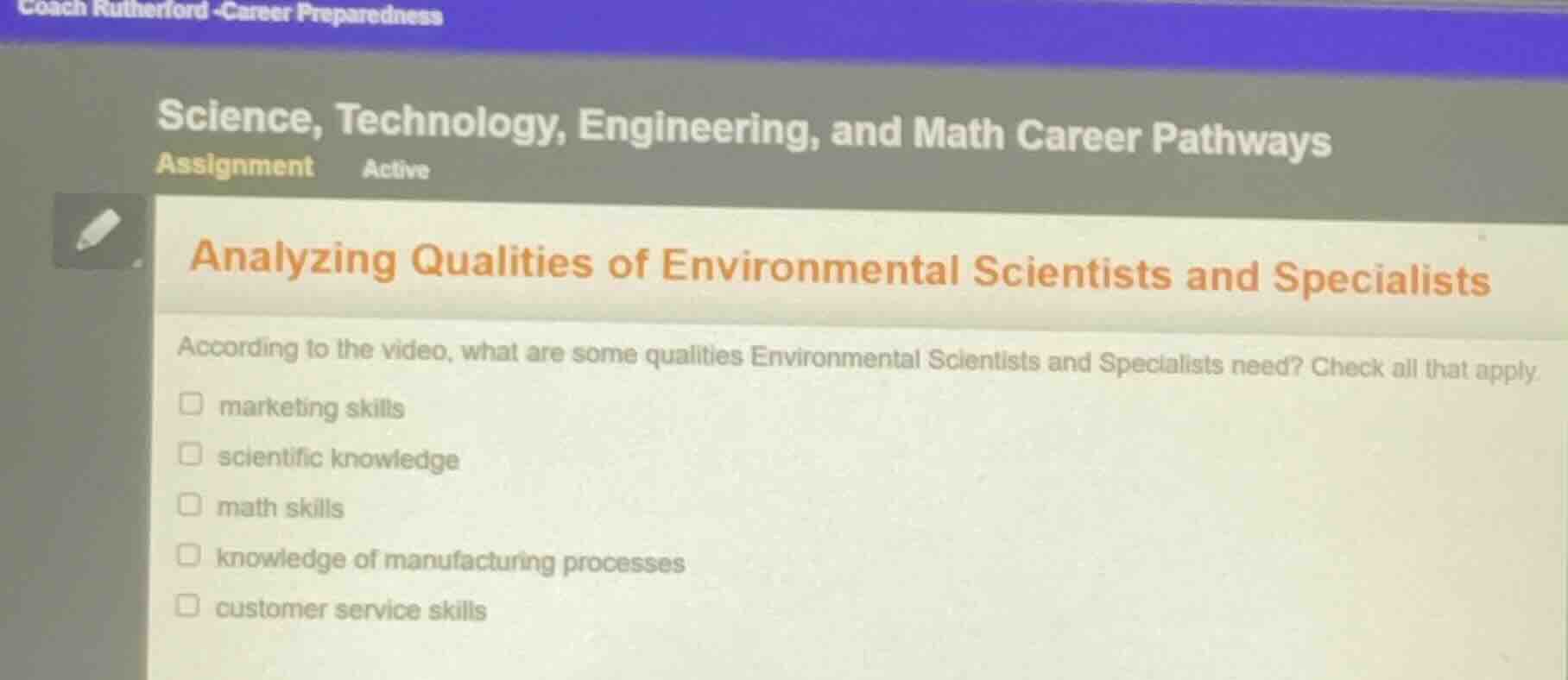 coach rutherford -career preparedness science, technology, engineering,…