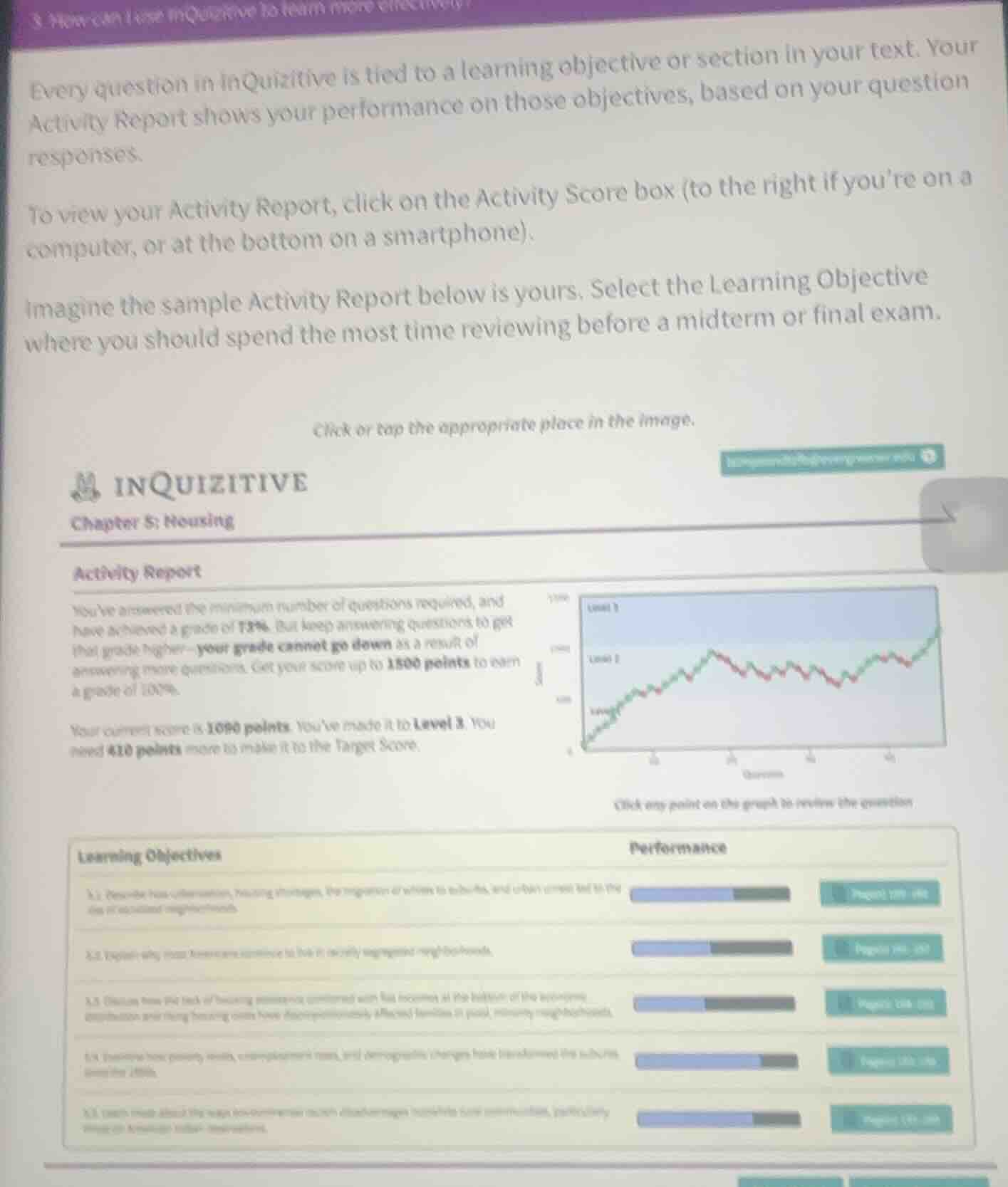 every question in inquizitive is tied to a learning objective or sectio…