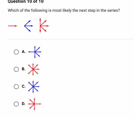 question 10 of 10 which of the following is most likely the next step i…