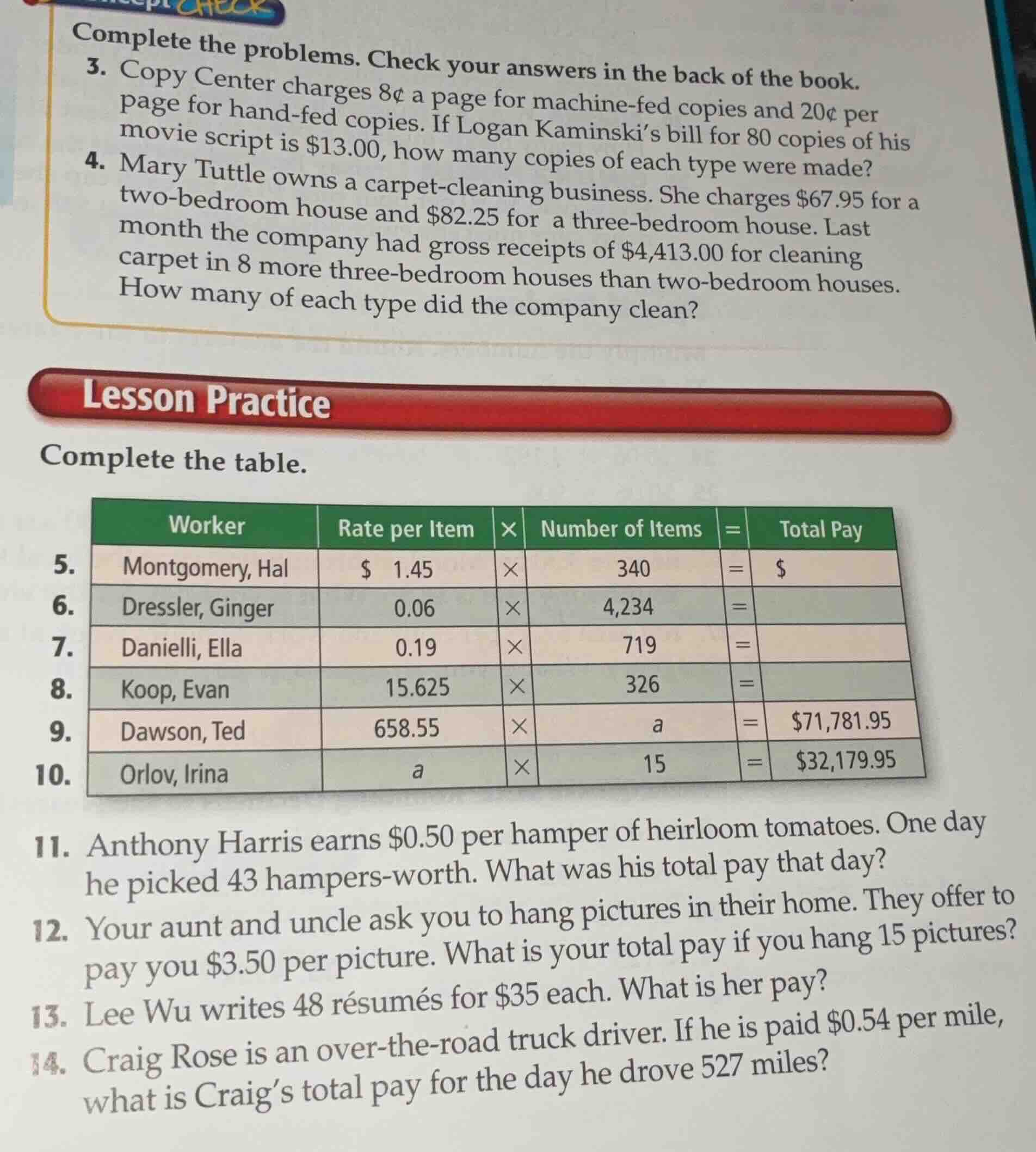 complete the problems. check your answers in the back of the book. 3. c…