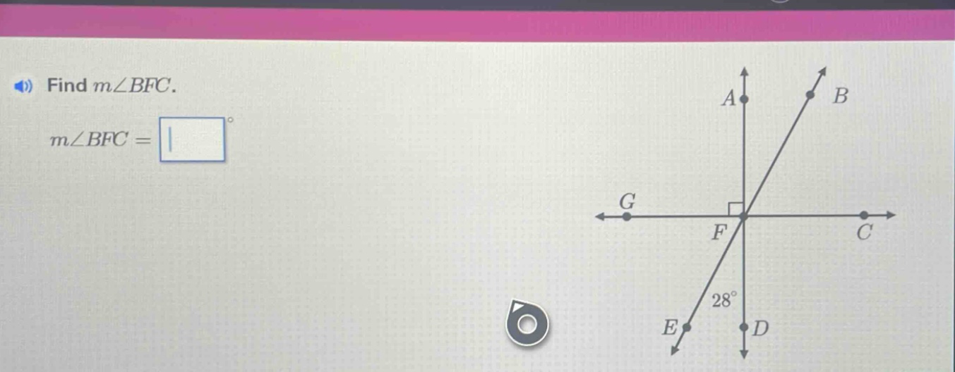 find ( mangle bfc ).( mangle bfc = square^circ )