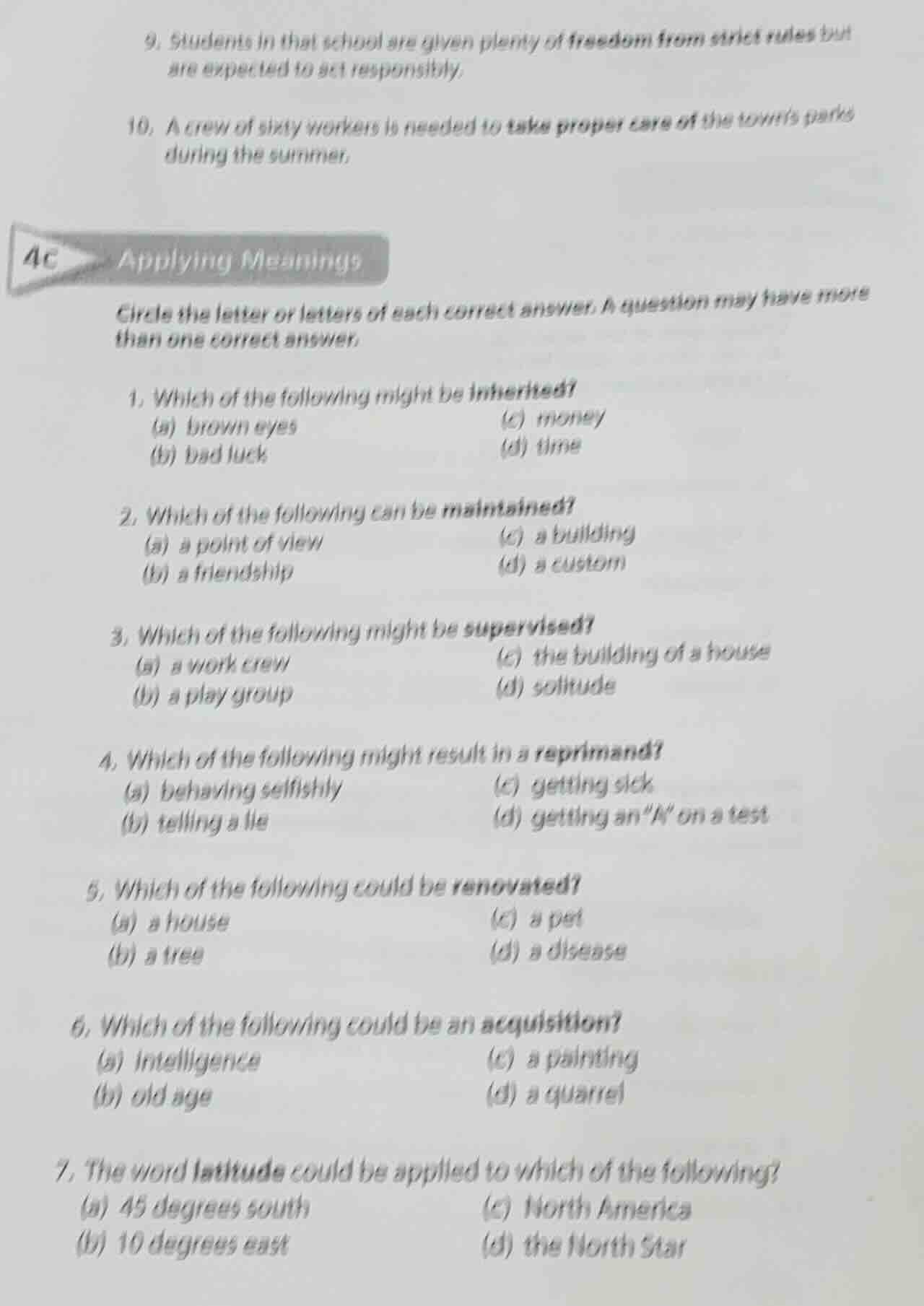 9. students in that school are given plenty of freedom from strict rule…