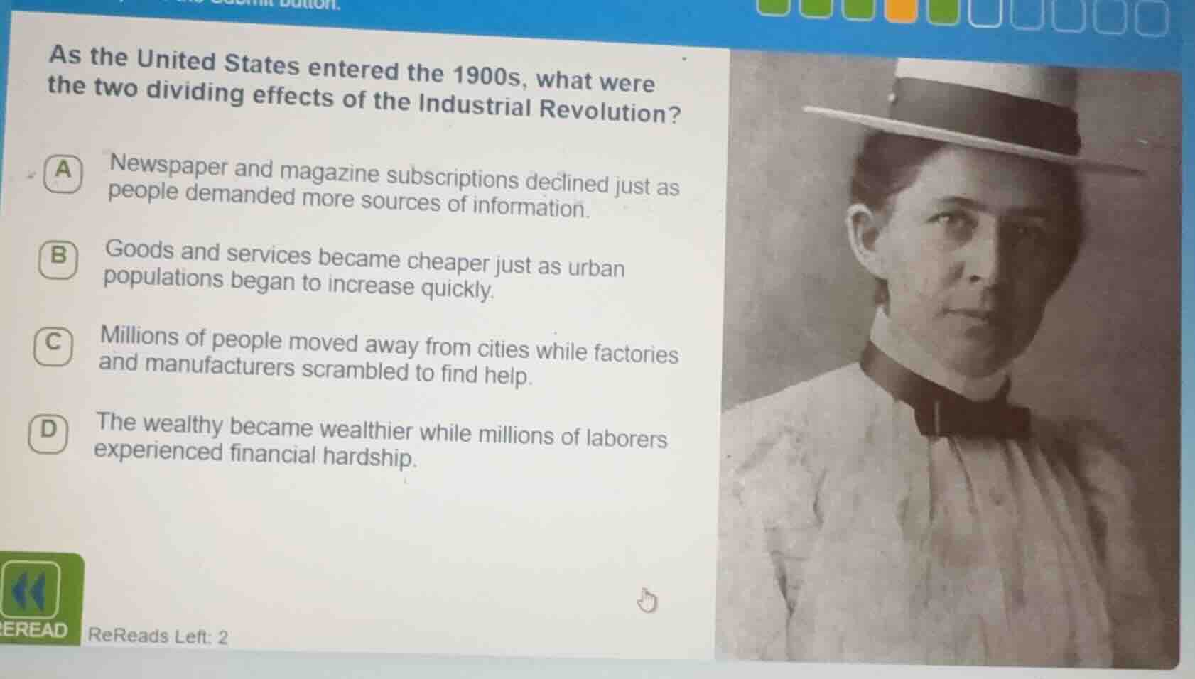 as the united states entered the 1900s, what were the two dividing effe…