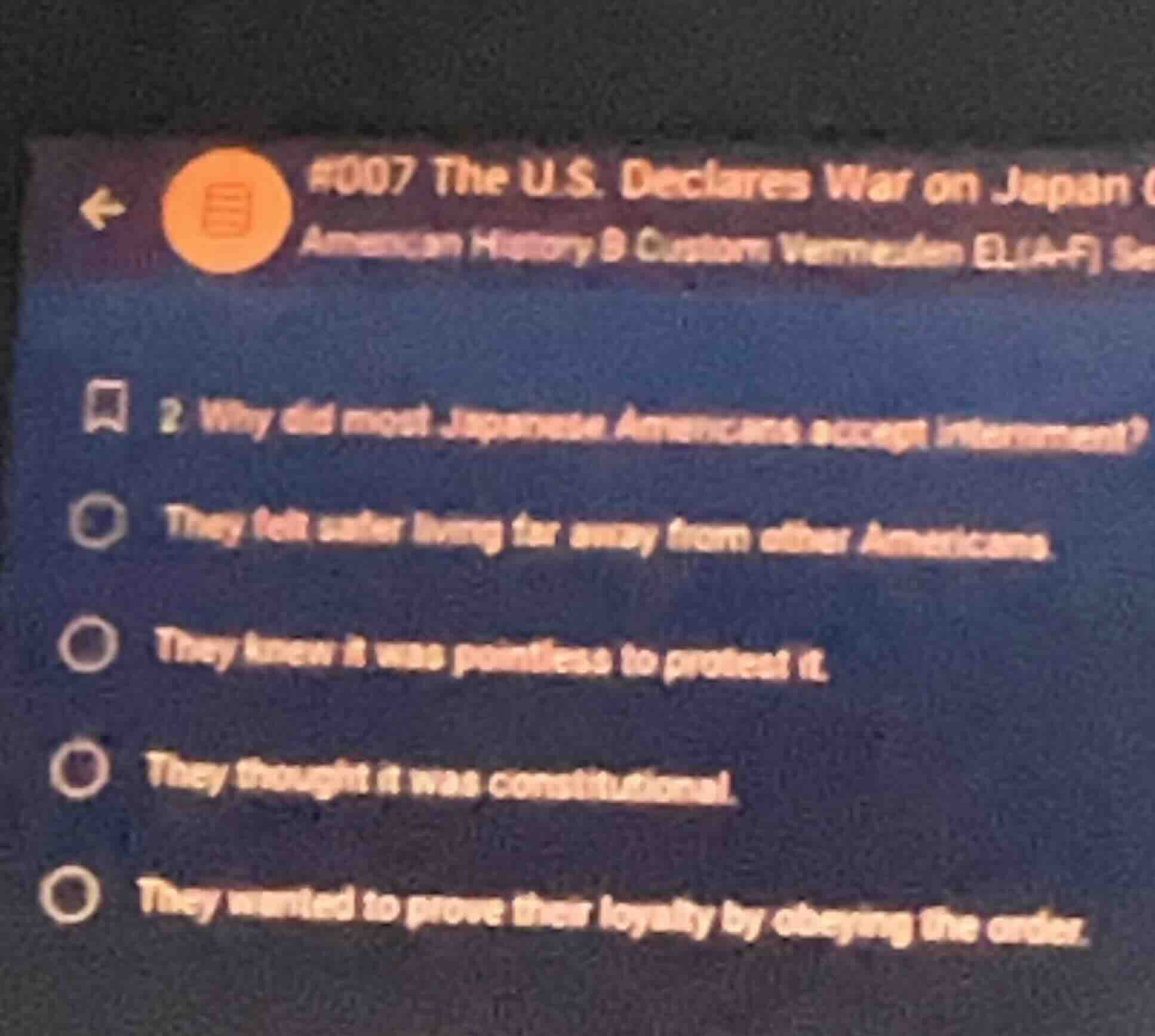 #007 the u.s. declares war on japan american history b custom wenneker …
