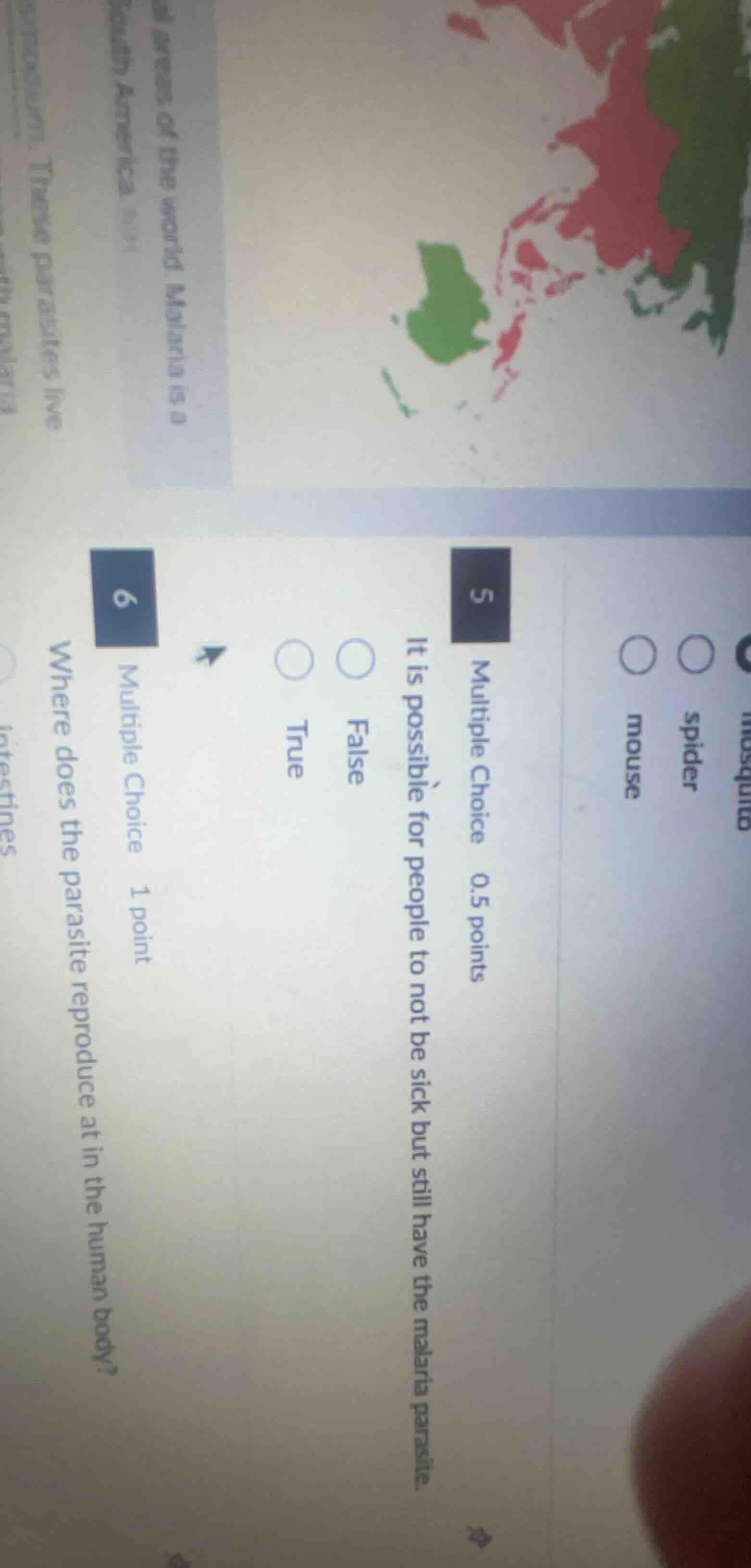 5 multiple choice 0.5 points it is possible for people to not be sick b…