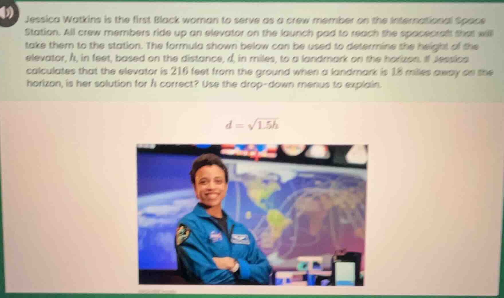 jessica watkins is the first black woman to serve as a crew member on t…