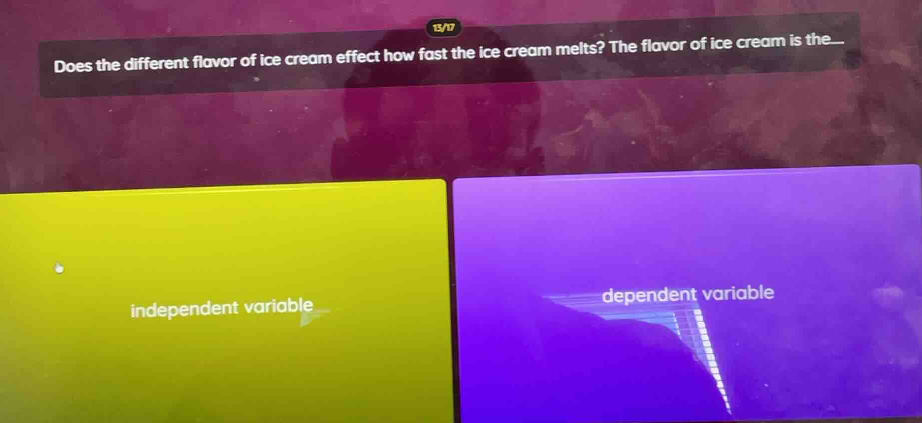 does the different flavor of ice cream effect how fast the ice cream me…