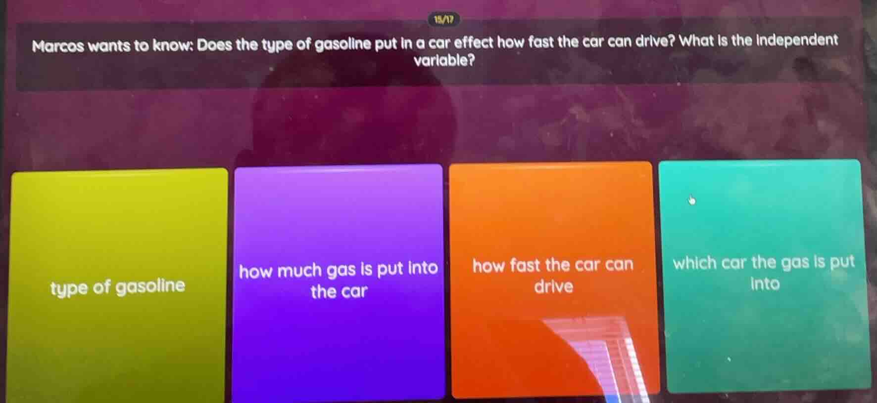 marcos wants to know: does the type of gasoline put in a car effect how…