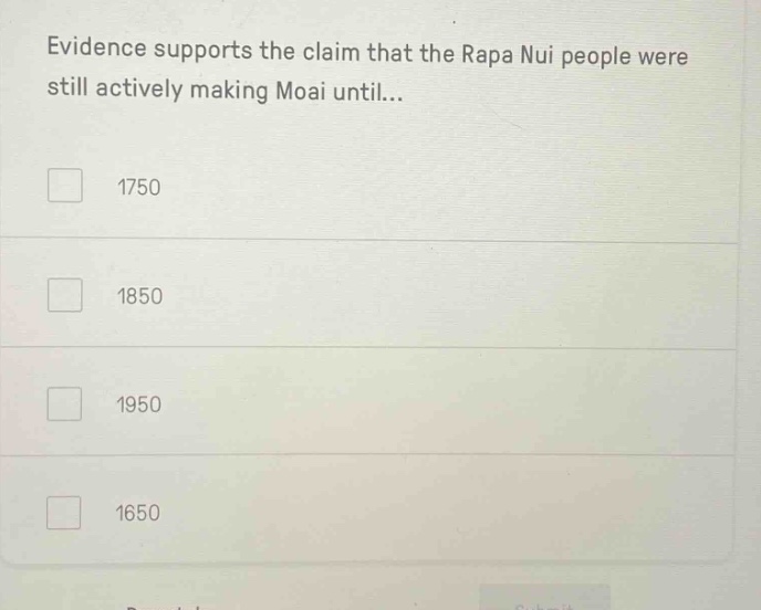 evidence supports the claim that the rapa nui people were still activel…