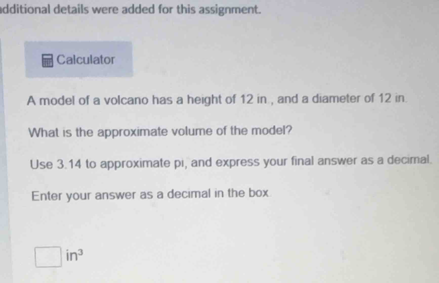 additional details were added for this assignment. calculator a model o…