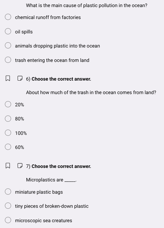 what is the main cause of plastic pollution in the ocean? chemical runo…
