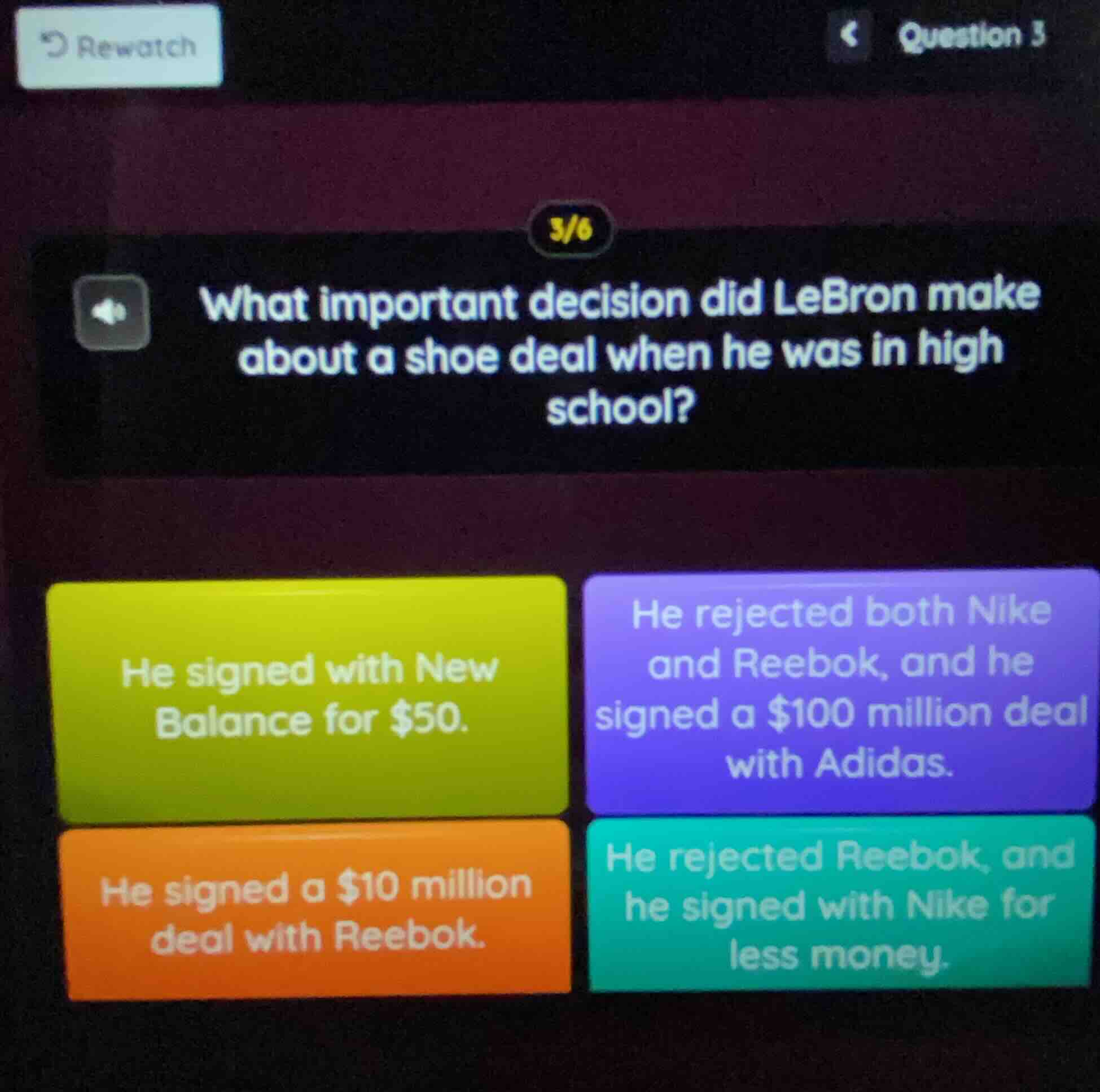 what important decision did lebron make about a shoe deal when he was i…