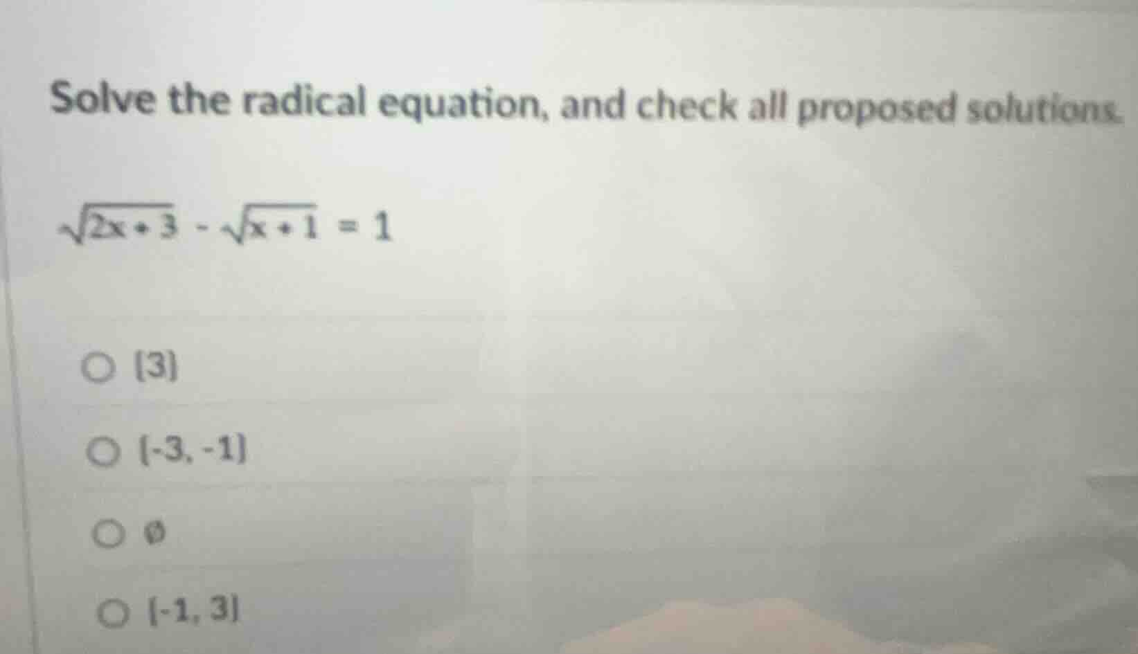 solve the radical equation, and check all proposed solutions.\\(\\sqrt{…