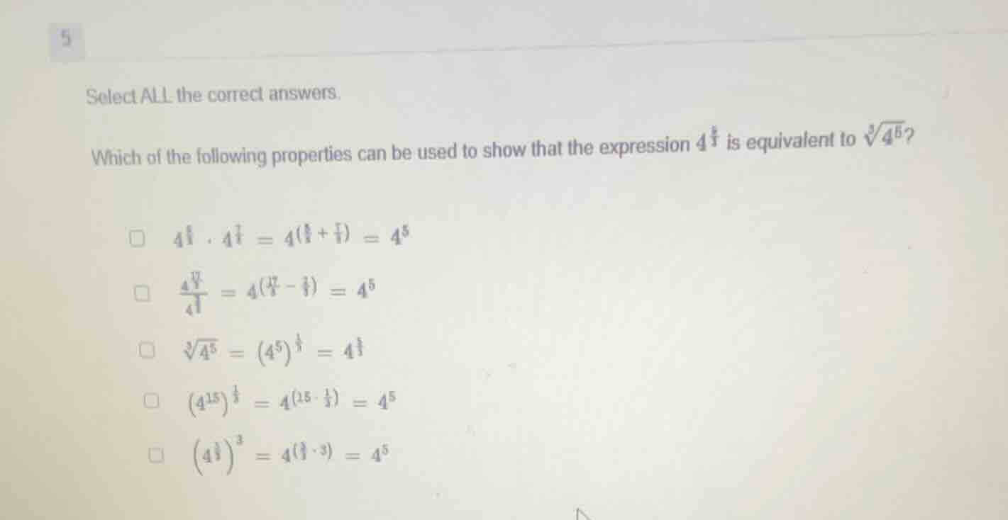 select all the correct answers. which of the following properties can b…