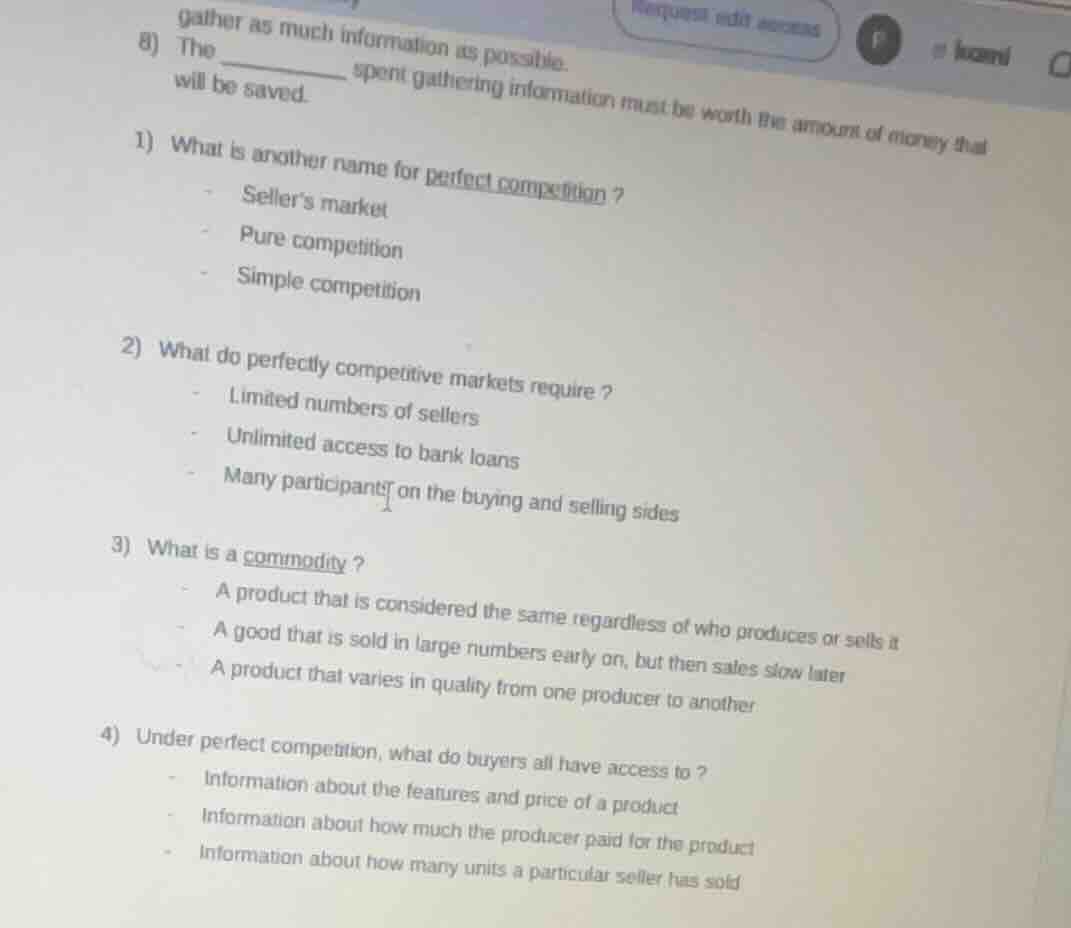 gather as much information as possible. 8) the ______ spent gathering i…